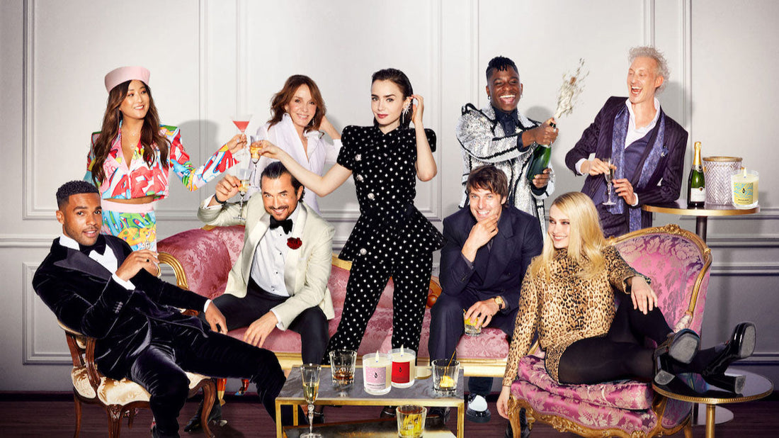 Honey Willow pairs candle fragrances with Emily In Paris Characters