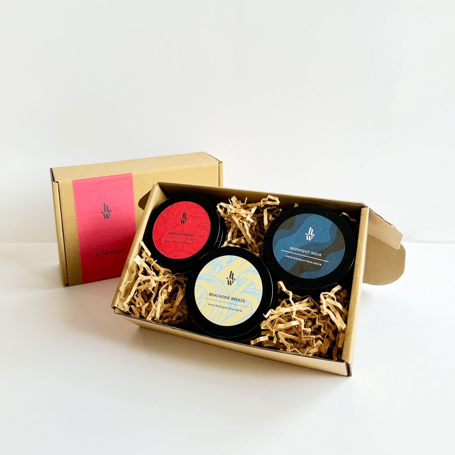 Romance - Luminous Trio Candle Gift Set