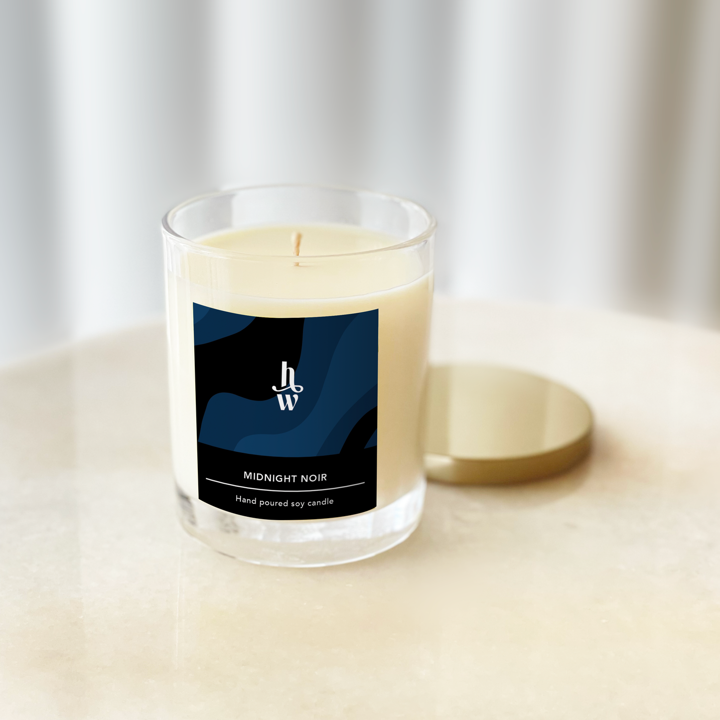 Honey Willow Midnight Noir Aurora Candle Fragrance