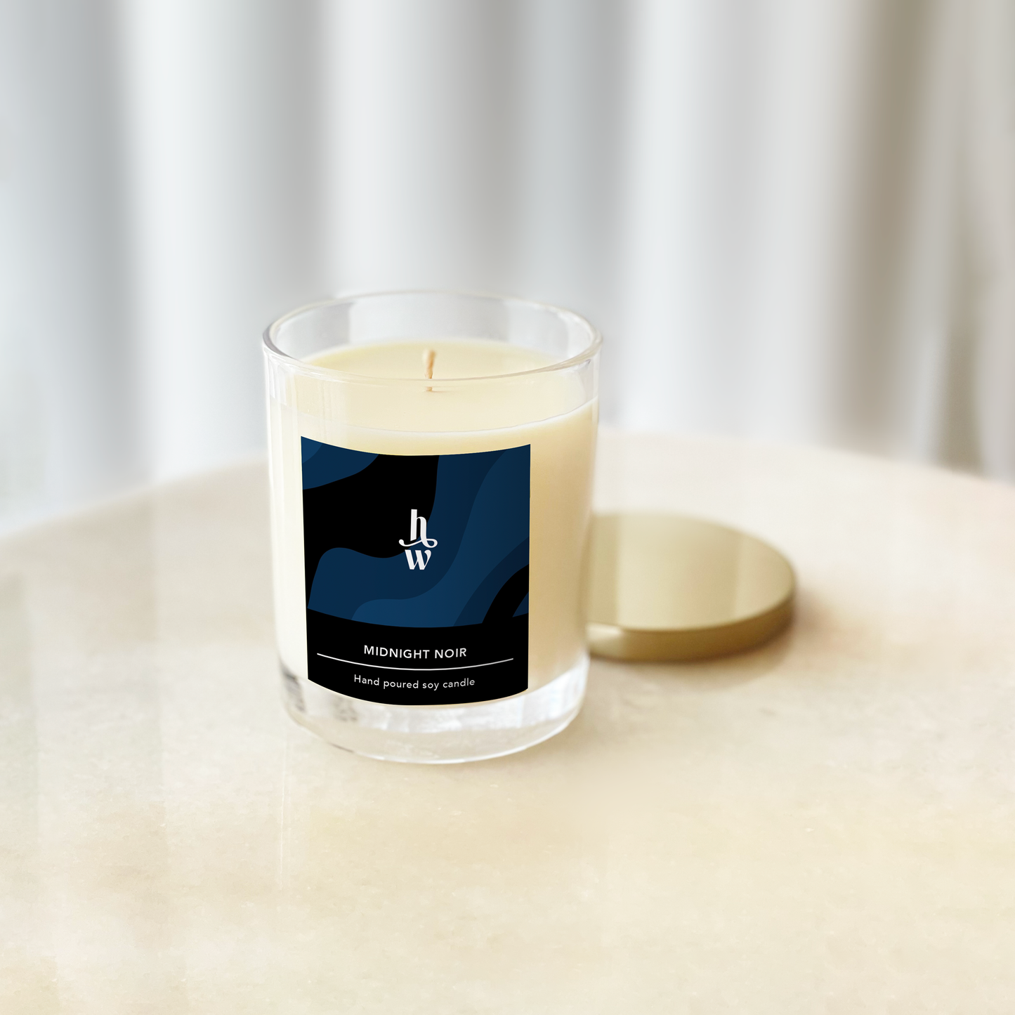 Honey Willow Midnight Noir Aurora Candle Fragrance