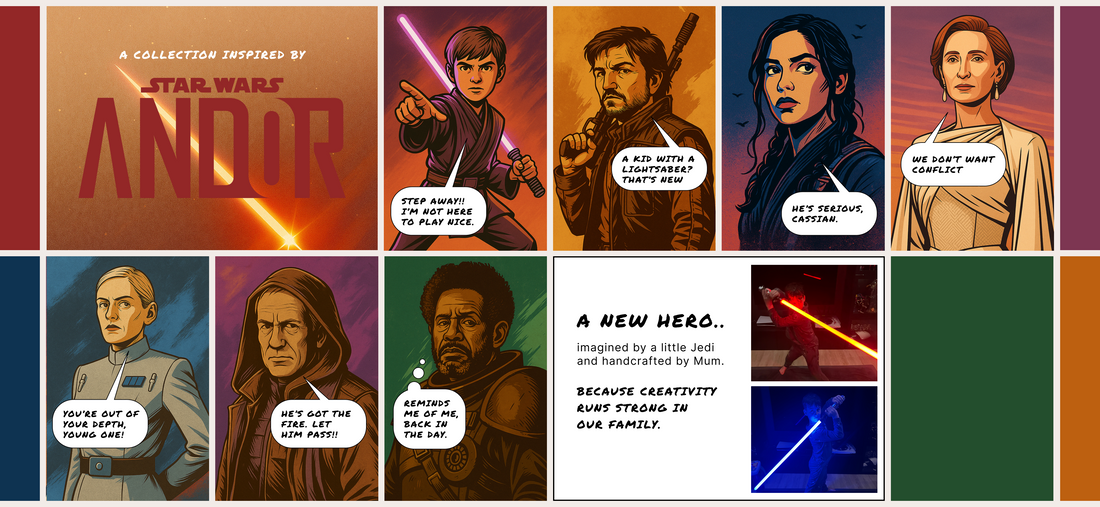Honey Willow Star Wars Andor Inspired Comic