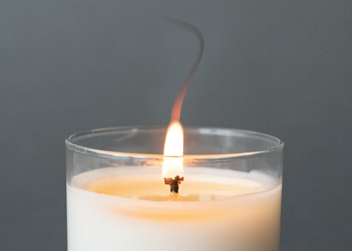 Honey Willow Candle Care 101 keeping your candles soot-free