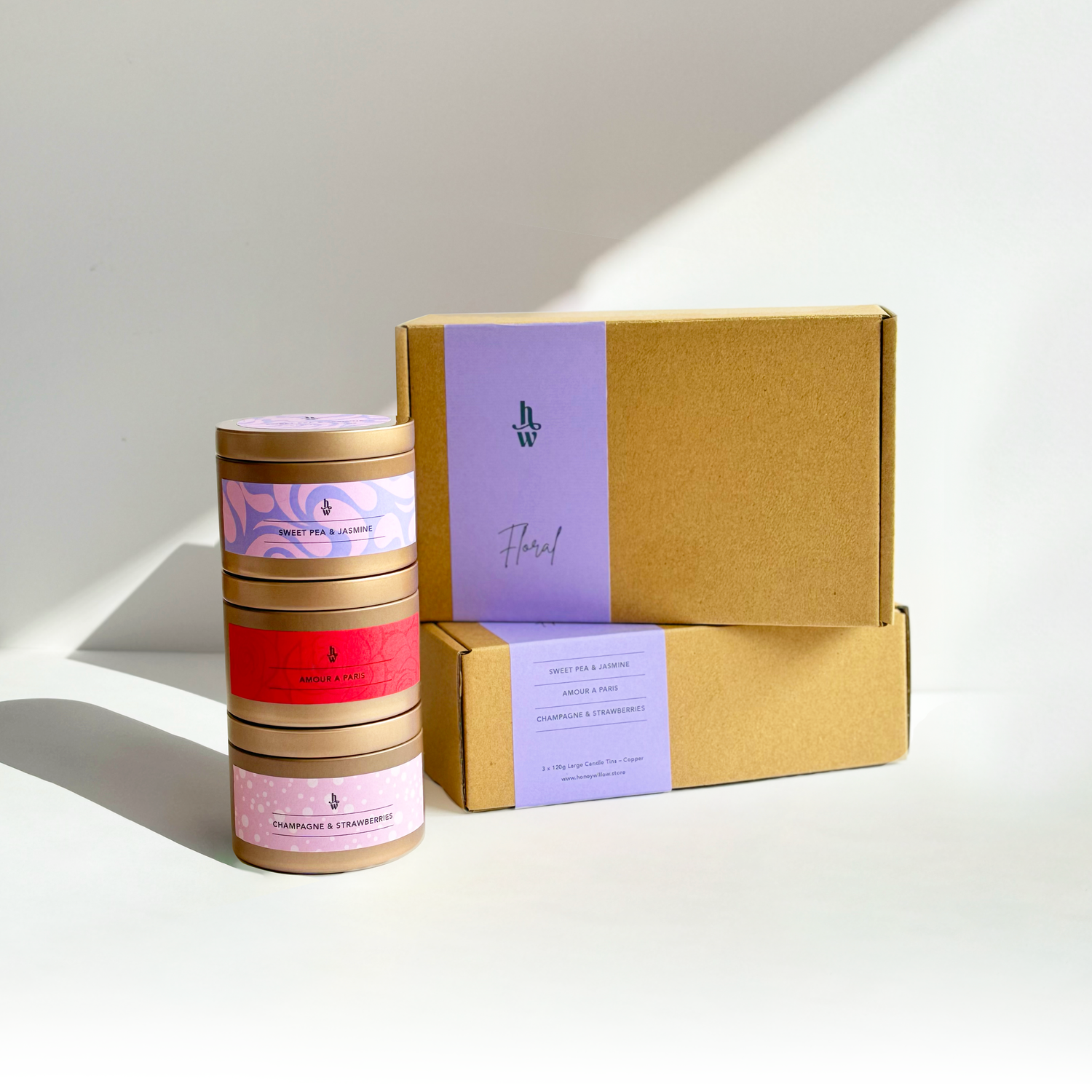 Luminous Trio Candle Gift Set