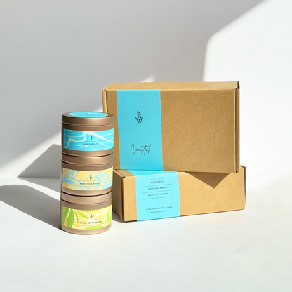 Coastal - Luminous Trio Candle Gift Set