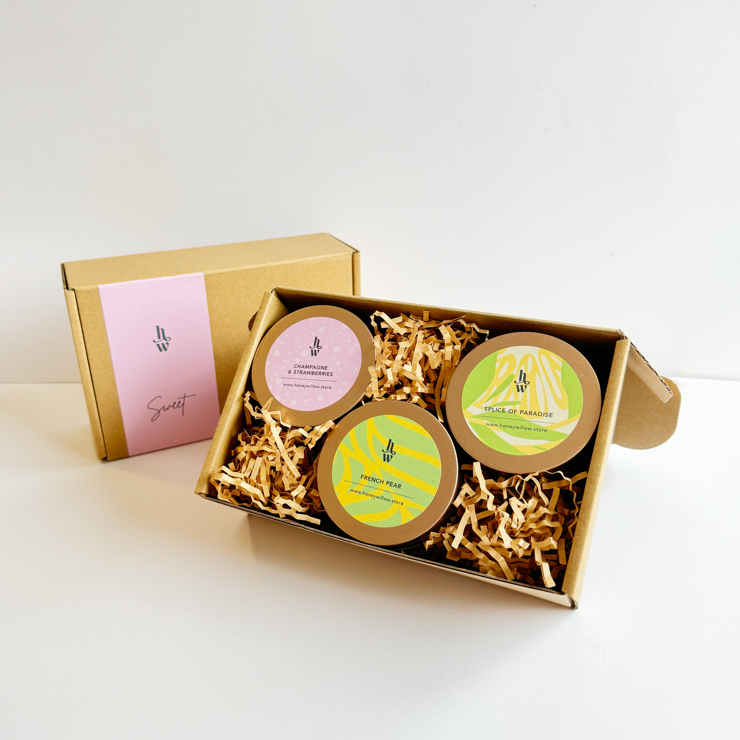 Sweet - Luminous Trio Candle Gift Set