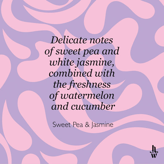 Sweet Pea & Jasmine - Aurora Large Candle