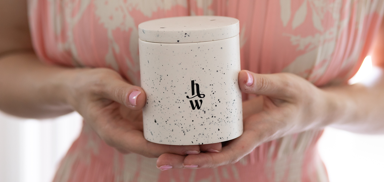 Honey Willow refillable candle vessels