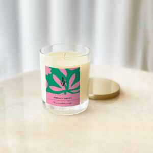 Honey Willow Emerald Canopy aurora candle, 180g eco-friendly home fragrance